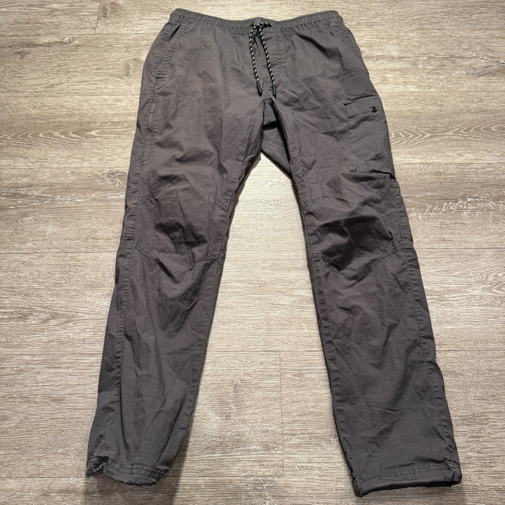 Municipal Pants Mens Medium Gray Ripstop Sport Utility Jogger Cotton 30x29 Adult